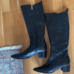 Nine west leather boot